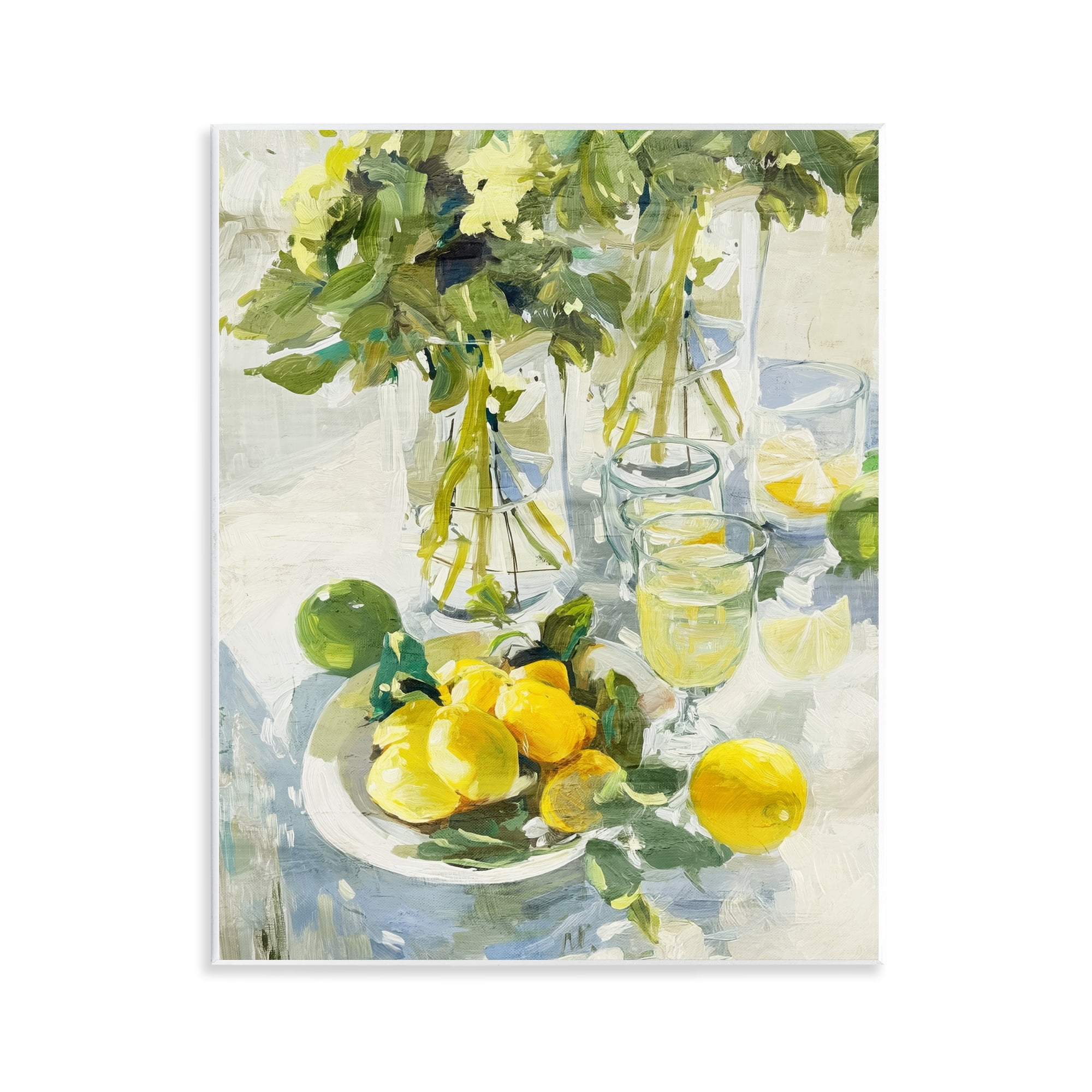 Stupell Industries Fresh Kitchen Lemons Spread Wall Plaque Art, design by Annabelle Hall