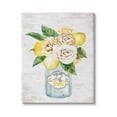 thumbnail image 1 of Stupell Industries Fresh Lemon Floral Bouquet Farmers Market Jar, 36 x 48,Design by Lettered and Lined, 1 of 5
