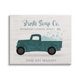 thumbnail image 1 of Stupell Industries Fresh Soap Co. Vintage Green Truck Bath Bubbles, 30 x 24, Design by Natalie Carpentieri, 1 of 5