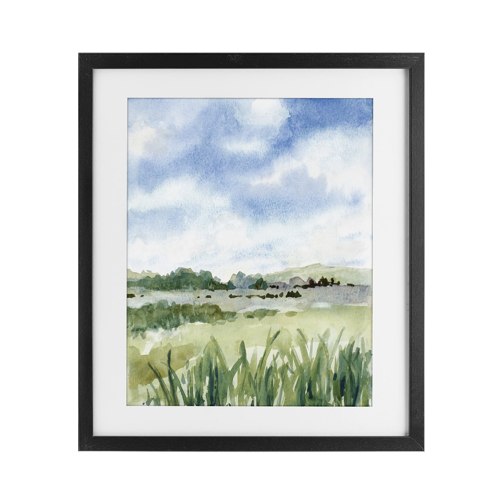Stupell Industries Fresh Spring Morning Black Framed Print Under Glass, design by Lanie Loreth
