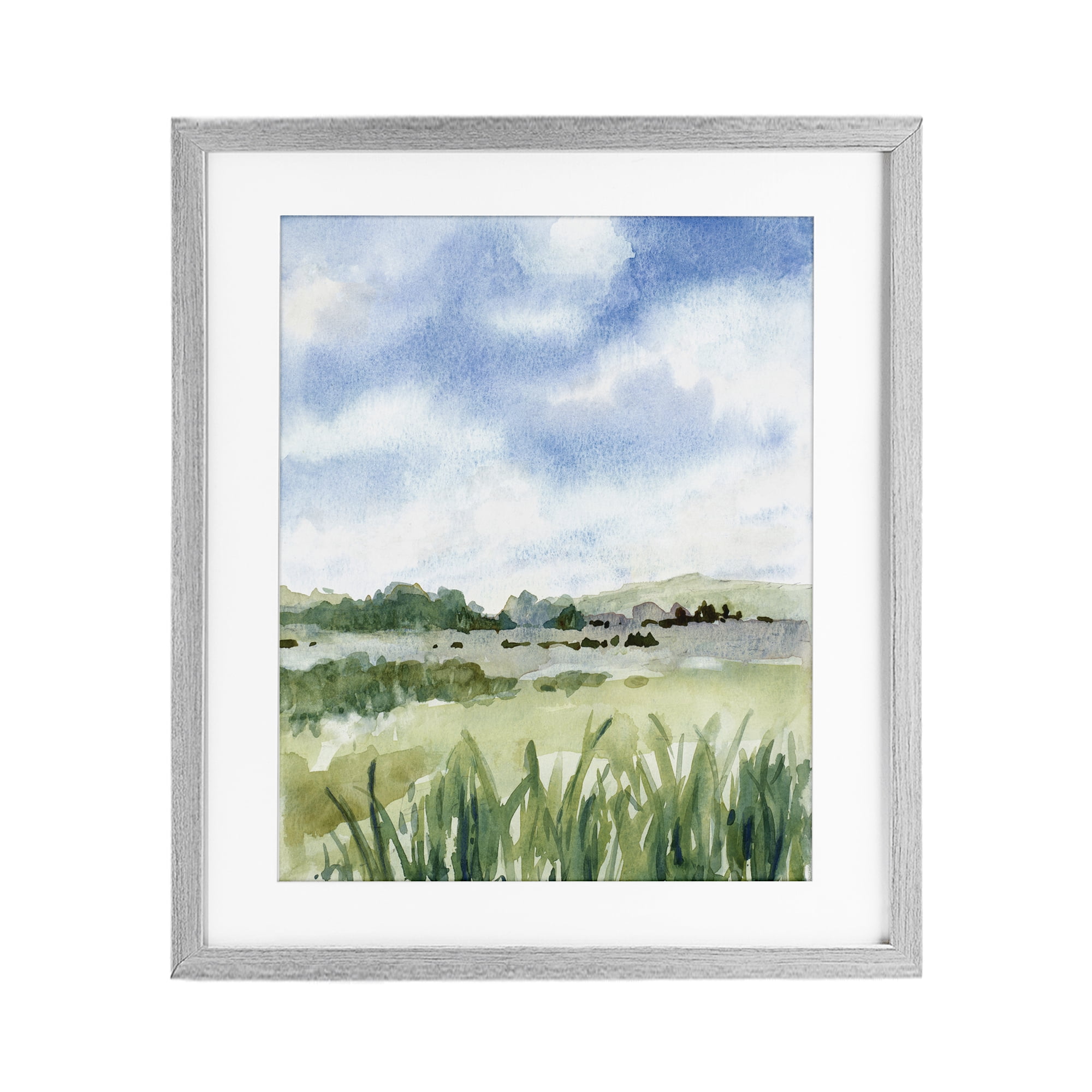 Stupell Industries Fresh Spring Morning Gray Framed Print Under Glass, design by Lanie Loreth