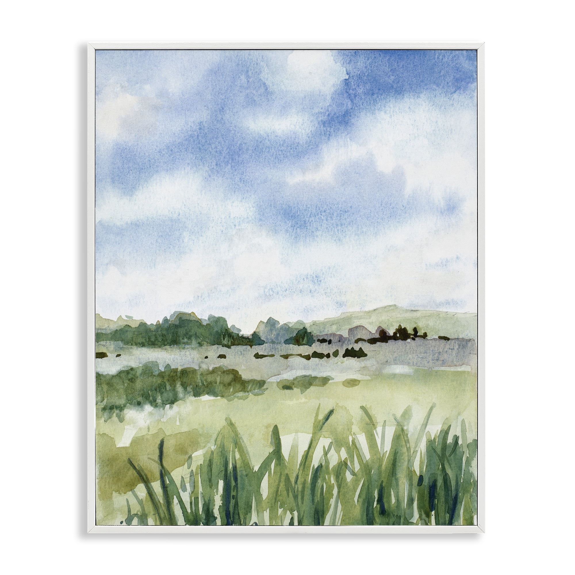 Stupell Industries Fresh Spring Morning White Framed Giclee Art, design by Lanie Loreth