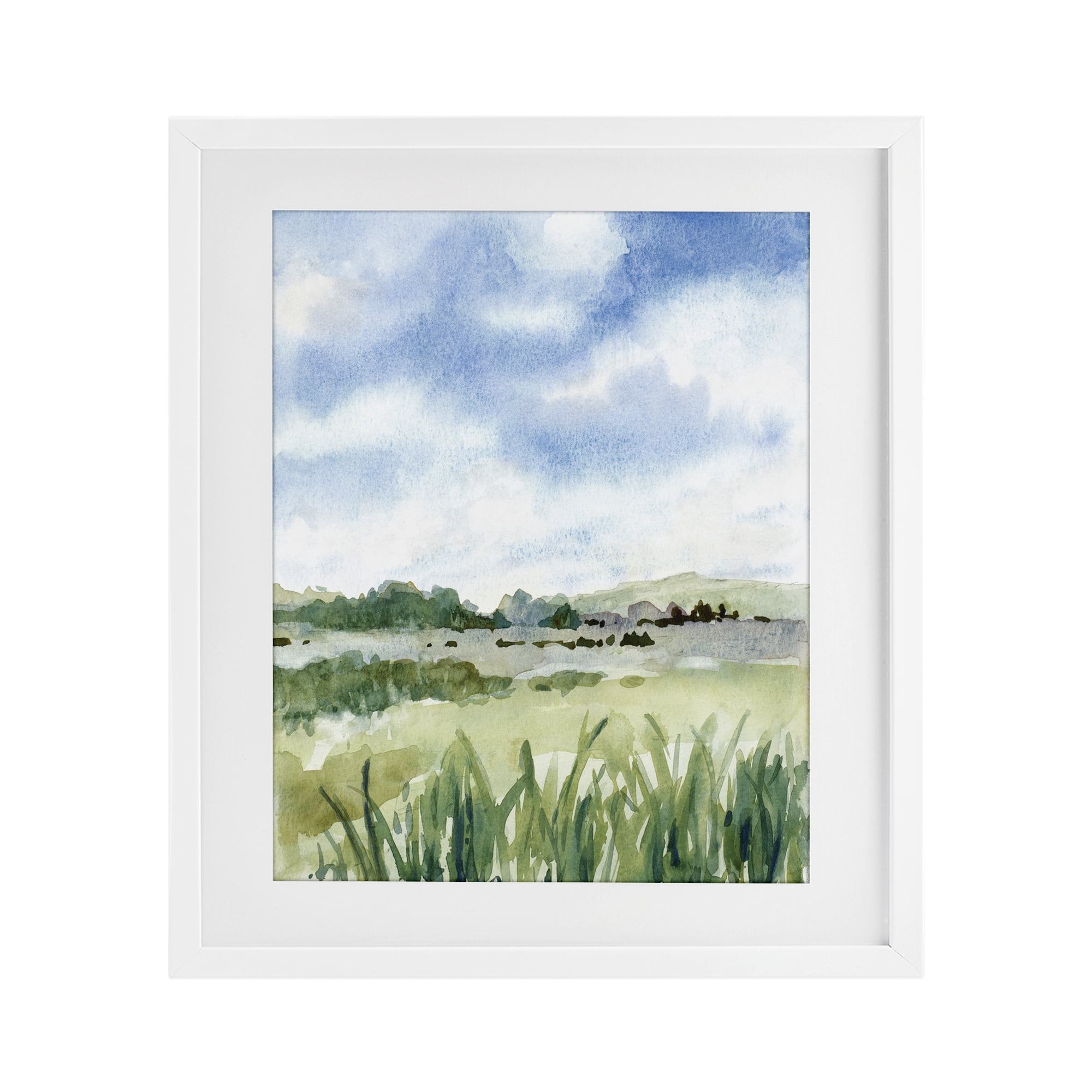 Stupell Industries Fresh Spring Morning White Framed Print Under Glass, design by Lanie Loreth