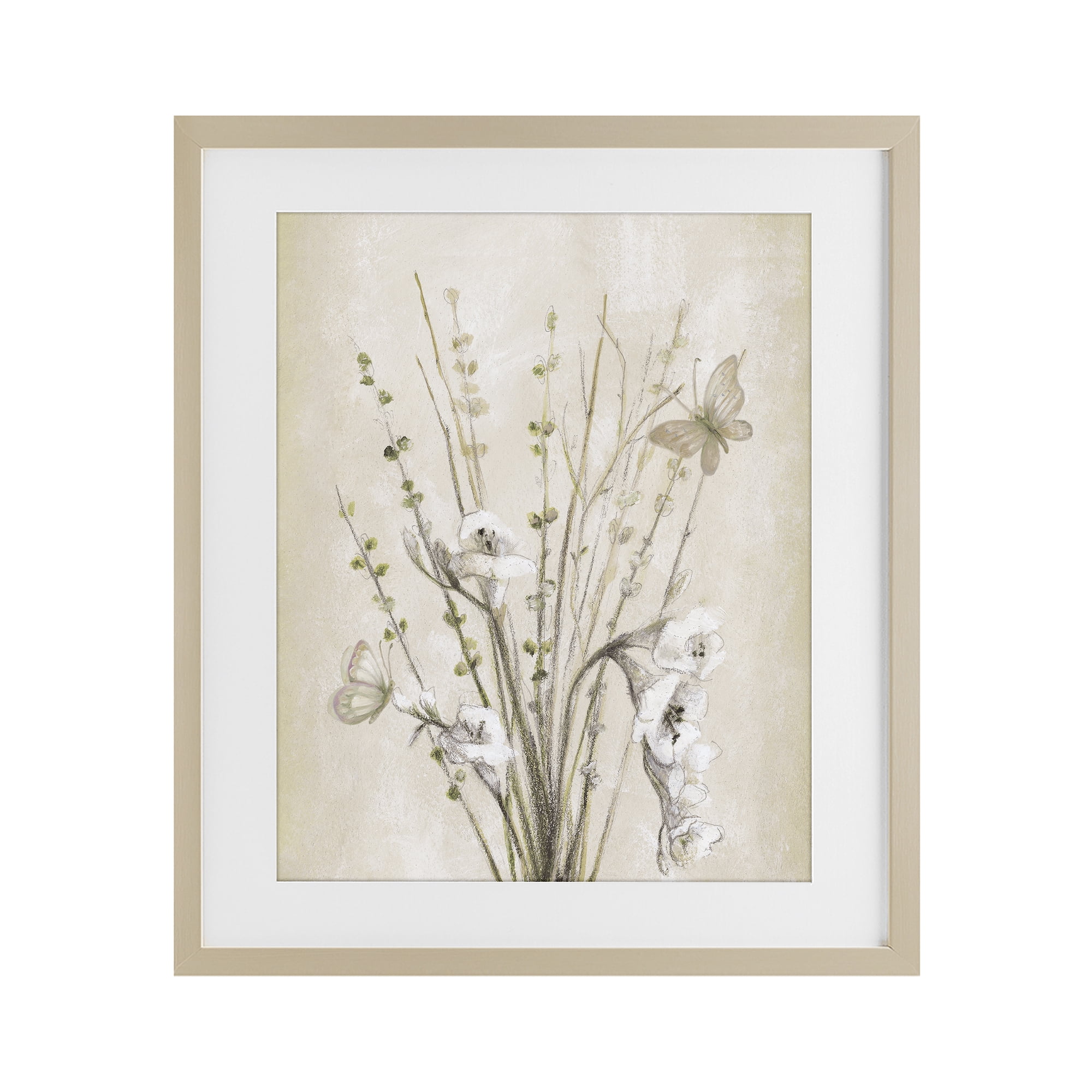 Stupell Industries Fresia & Date Branch Birch Framed Print Under Glass, design by Lanie Loreth