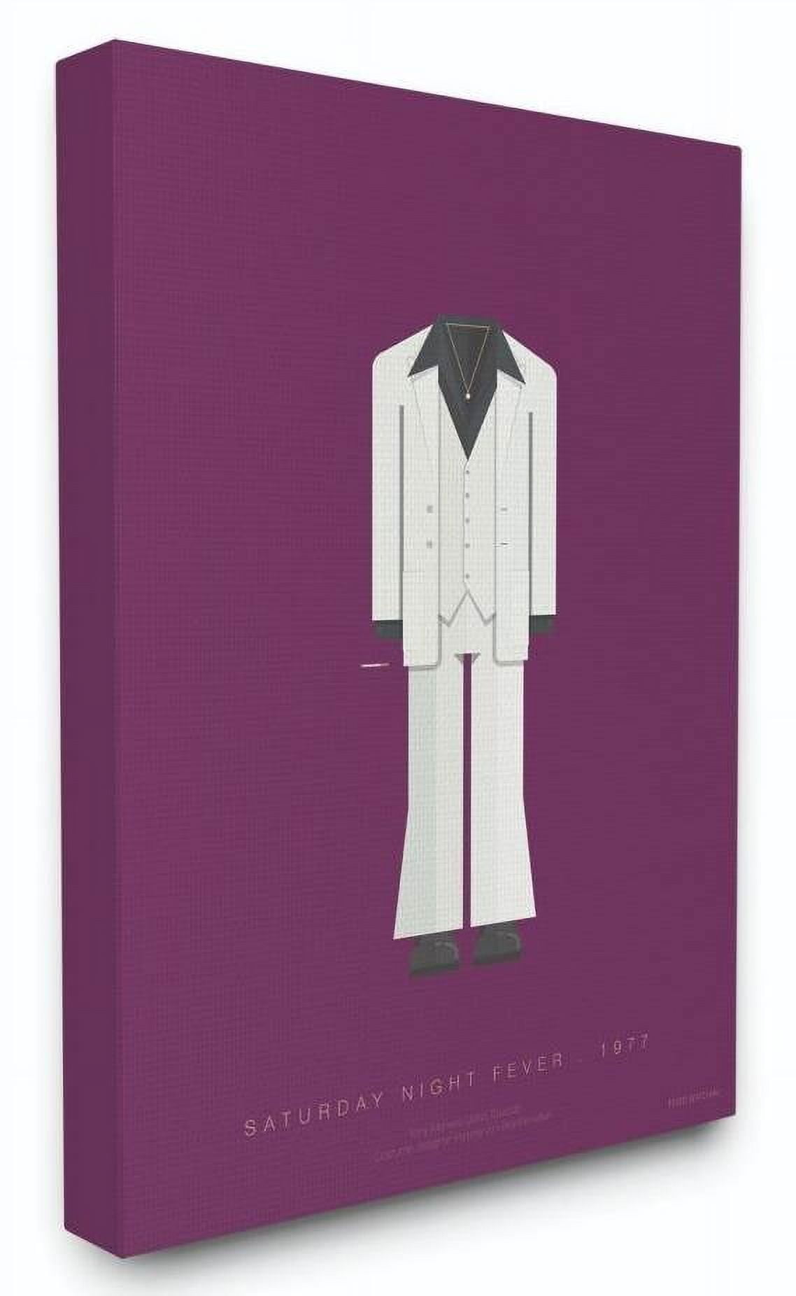 Stupell Industries Friday Night Fever Characters Fashion Design Canvas Wall Art by Fred Birchal