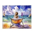 thumbnail image 1 of Stupell Industries Tropical Front Row to Paradise Canvas Art, 20 x 16, by Shelly Craig, 1 of 8
