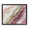 thumbnail image 1 of Stupell Industries Contemporary Frozen Petal Stone Black Floating Frame Canvas Art, 21 x 17, by Svetlana Aleynikova, 1 of 8