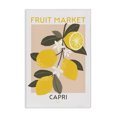 thumbnail image 1 of Stupell Industries Fruit Market Lemon Branch Food & Beverage Painting Wrapped Canvas Art Print Wall Art, 24 x 36, 1 of 8