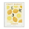 thumbnail image 1 of Stupell Industries Fruit Market Lemons Food & Beverage Painting White Framed Art Print Wall Art, 14 x 11, 1 of 9
