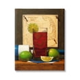 thumbnail image 1 of Stupell Industries Fruits Beverage Sill Life Massachusetts Map Background , 30 x 40, Design by Todd M. Casey, 1 of 5