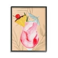 thumbnail image 1 of Stupell Industries Fruity Cocktail Drink Food & Beverage Painting Black Framed Art Print Wall Art, 16 x 20, 1 of 9