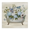 thumbnail image 1 of Stupell Industries French Country Full Hydrangea Bathtub Canvas Art, 17 x 17, by Nan, 1 of 8