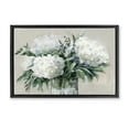 thumbnail image 1 of Stupell Industries Full Hydrangeas in White Plants & Flowers Painting Black Floater Framed Canvas Art Print Wall Art, 31 x 21, 1 of 10