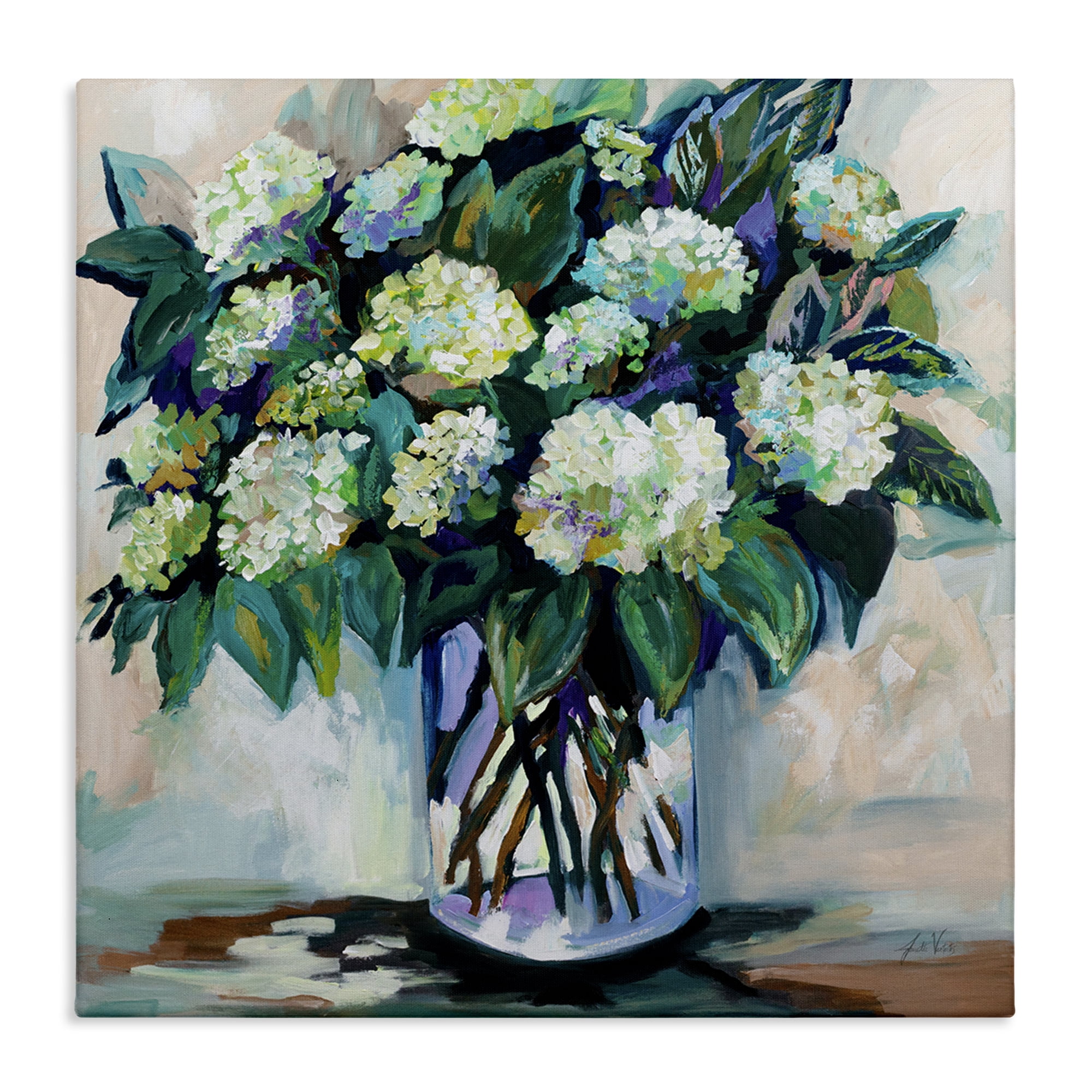 Stupell Industries Full Jaimes Bouquet Botanical & Floral Painting Gallery Wrapped Canvas Art Print Wall Art, 30 x 30
