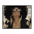 thumbnail image 1 of Stupell Industries Modern Full Of Confidence Beautiful Woman Black Framed Giclee Art, 14 x 11, by Franklyn Gregory, 1 of 8