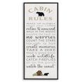 thumbnail image 1 of Stupell Industries Fun Adventure Cabin Rules Signs and Rules Painting Black Framed Art Print Wall Art, 10 x 24, 1 of 8
