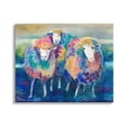 thumbnail image 1 of Stupell Industries Fun Cute Bold Rainbow Farm Sheep Design , 48 x 36, Design by MB Cunningham, 1 of 6