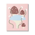 thumbnail image 1 of Stupell Industries Fun Mushrooms on Pink Botanical & Floral Painting Gallery Wrapped Canvas Art Print Wall Art, 30 x 40, 1 of 8