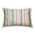 thumbnail image 1 of Stupell Industries Fun Stripes Pattern Decorative Printed Throw Pillow Design by Nina Muis Surface Design., 1 of 6