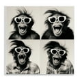 thumbnail image 1 of Stupell Industries Fun Sunglasses Monkey Animals Painting Unframed Art Print Wall Art, 12 x 12, 1 of 8