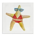 thumbnail image 1 of Stupell Industries Fun Swimsuit Starfish Novelty Painting Gallery Wrapped Canvas Art Print Wall Art, 24 x 24, 1 of 8