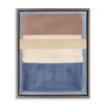 thumbnail image 1 of Stupell Industries Fun With Blue & Brown Brown Framed Floater Canvas Wall Art design by Nina Jacobs, 21 x 17, 1 of 9