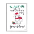 thumbnail image 1 of Stupell Industries Funny Christmas Dog Phrase Holiday Painting White Framed Art Print Wall Art, 16 x 20, 1 of 9
