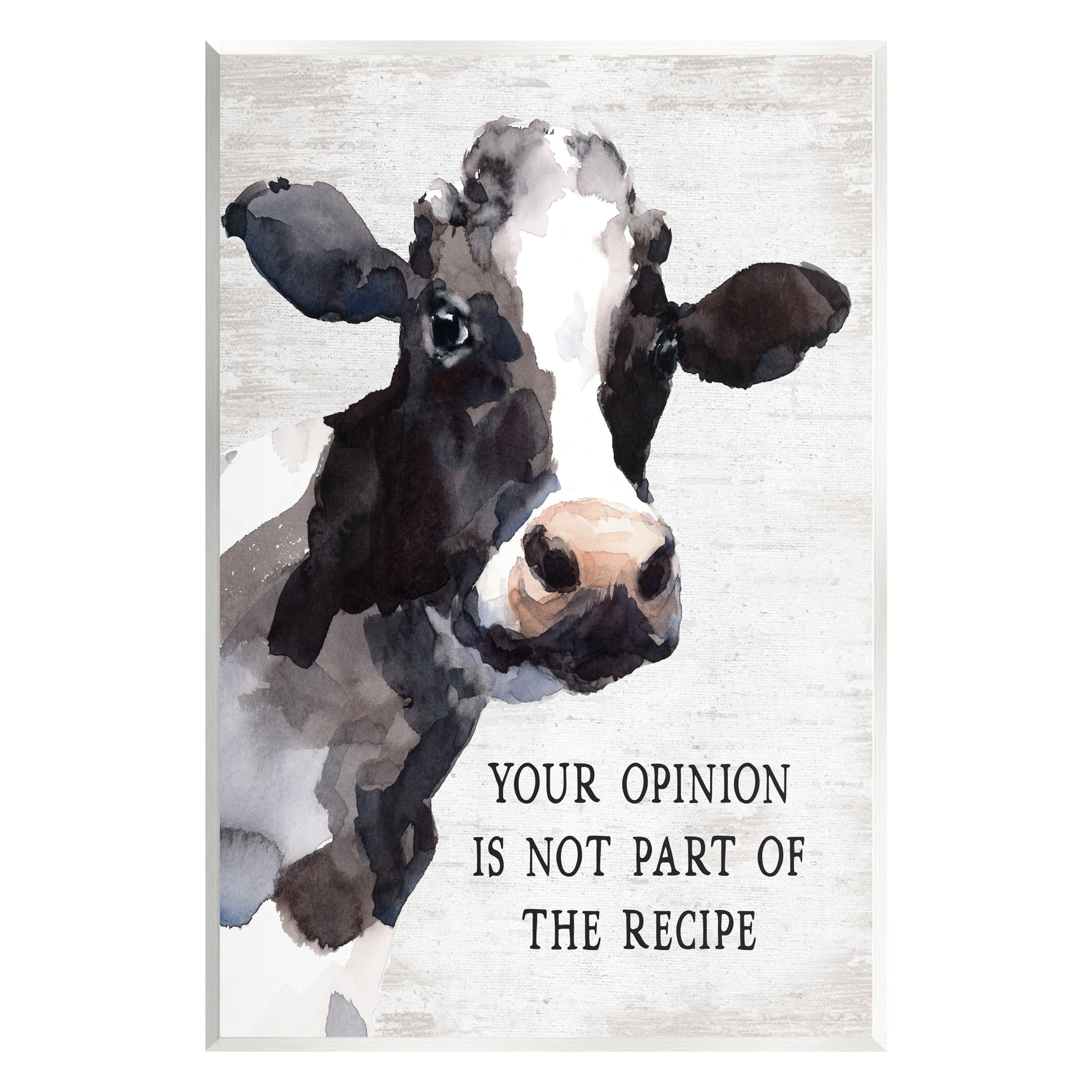 Stupell Industries Funny Country Kitchen Phrase Animals & Insects Painting Unframed Art Print Wall Art, 10 x 15