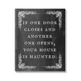 thumbnail image 1 of Stupell Industries Funny Haunted House Phrase Holiday Painting Gallery Wrapped Canvas Print Wall Art, 24 x 30, 1 of 7