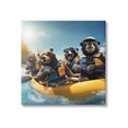 thumbnail image 1 of Stupell Industries Funny Kayaking Bears Animals & Insects Painting Gallery Wrapped Canvas Art Print Wall Art, 30 x 30, 1 of 8