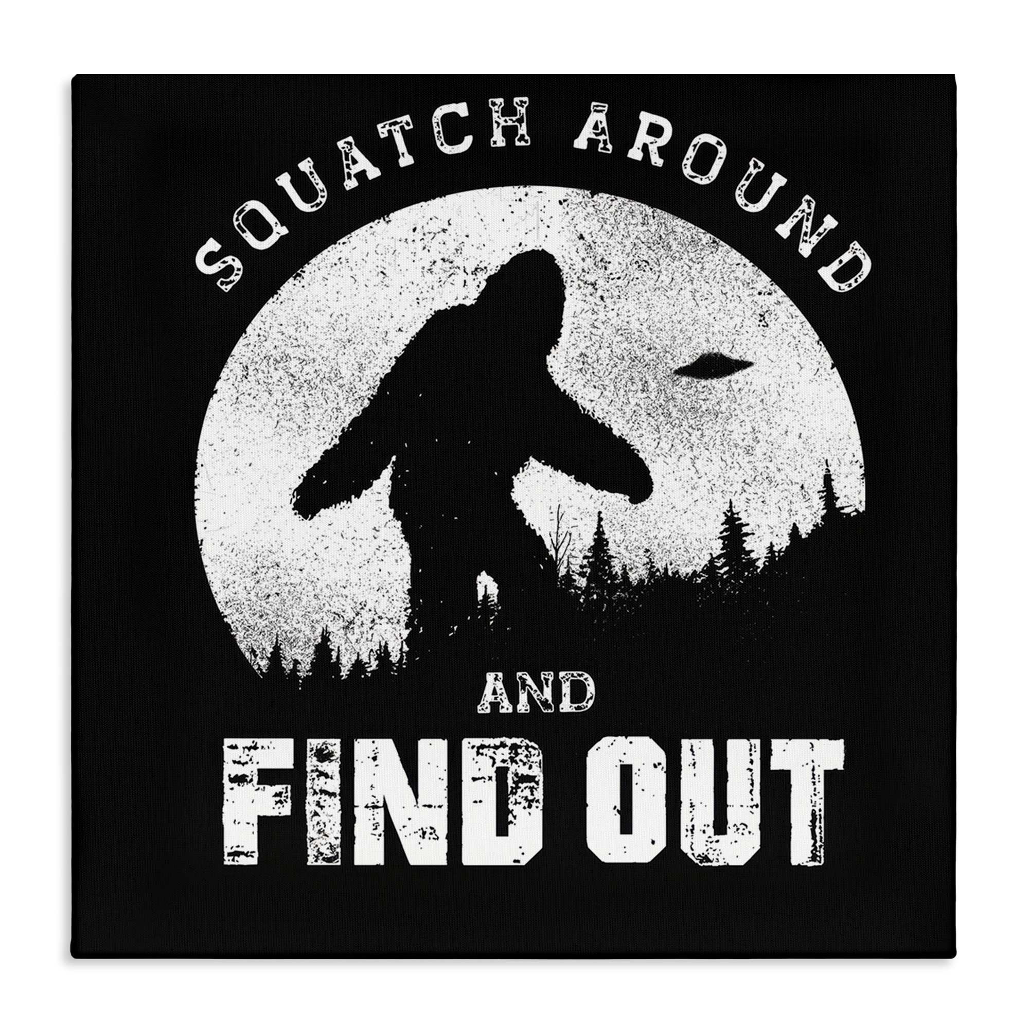 Stupell Industries Funny Mythical Monster Saying Novelty & Humor Painting Wrapped Canvas Art Print Wall Art, 17 x 17