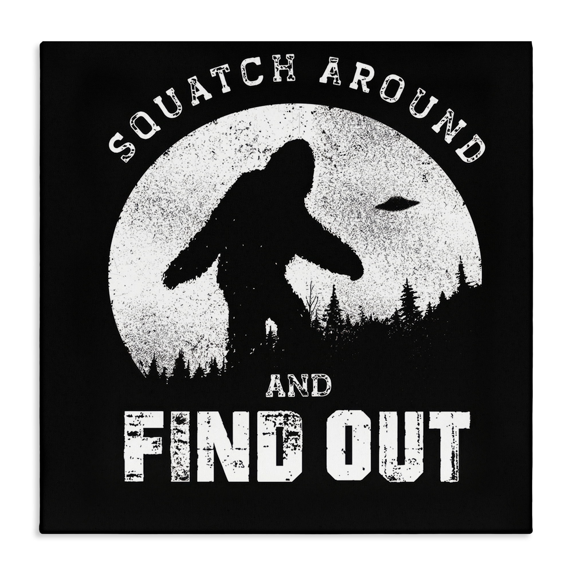 Stupell Industries Funny Mythical Monster Saying Novelty & Humor Painting Wrapped Canvas Art Print Wall Art, 24 x 24