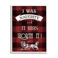 thumbnail image 1 of Stupell Industries Funny Plaid Christmas Holiday Painting White Framed Art Print Wall Art, 11 x 14, 1 of 9