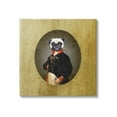 thumbnail image 1 of Stupell Industries Funny Pug Dog Wearing Suit Antique Classic Style Portrait , 17 x 17, Design by Amanda Greenwood, 1 of 5