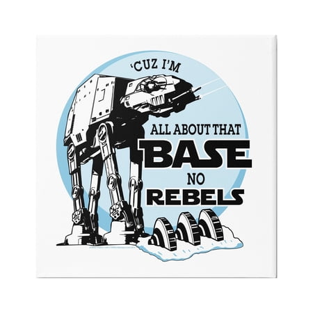 Stupell Industries Funny Robot Sci-Fi Phrase Fairy Tales & Fantasy Painting Gallery Wrapped Canvas Art Print Wall Art, 17 x 17