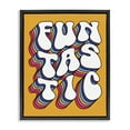 thumbnail image 1 of Stupell Industries Funtastic Groovy Typography Text & Numbers Painting Black Floater Framed Canvas Art Print Wall Art, 17 x 21, 1 of 10