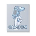thumbnail image 1 of Stupell Industries Game On Text Illustration Holding Gaming Controller , 24 x 30, Design by Ziwei Li, 1 of 5