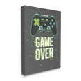 thumbnail image 1 of Stupell Industries Game Over Phrase Video Game Controller Geometric Pattern, 16 x 20, Designed by Angela Nickeas, 1 of 6