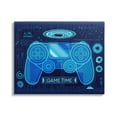 thumbnail image 1 of Stupell Industries Game Time Bold Blue Computer Theme Gaming Controller, 20 x 16, Design by Ziwei Li, 1 of 5