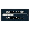 thumbnail image 1 of Stupell Industries Game Zone Loading Pixel Text Video Gamer , 30 x 13, Design by Lil' Rue, 1 of 5