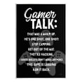 thumbnail image 1 of Stupell Industries Gamer Talk Phrases Typography Painting Unframed Art Print Wall Art, 13 x 19, 1 of 7