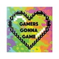 thumbnail image 1 of Stupell Industries Gamers Gonna Game Phrase Beauty & Fashion Painting Gallery Wrapped Canvas Print Wall Art, 30 x 30, 1 of 8