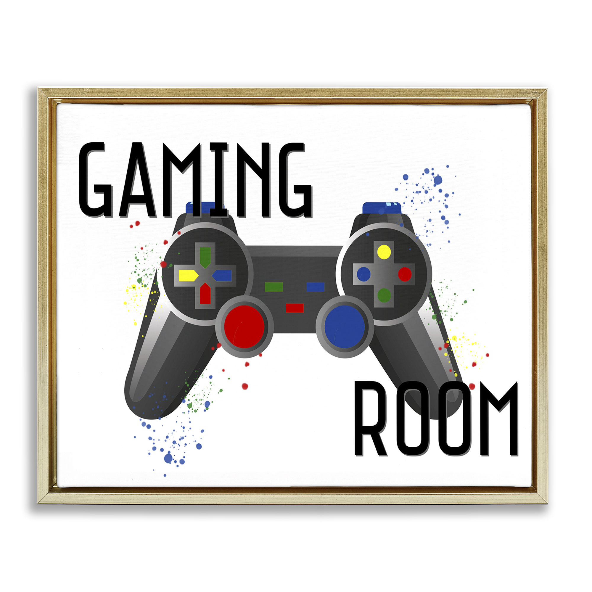 The Kids Room Stupell Quadro Su Tela Aerei Treni Camion – 61x76 Cm, Arte Da Parete Per Camerette, Made In USA