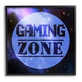 thumbnail image 1 of Stupell Industries Gaming Zone Pixel Sky Phrase Graphic Art Black Framed Art Print Wall Art, Design by Marcus Prime, 1 of 7