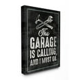 thumbnail image 1 of Stupell Industries Garage Is Calling Work Room Funny Word Design Canvas Wall Art by Retrorocket Studio, 1 of 1