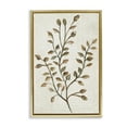 thumbnail image 1 of Stupell Industries Garden Botanics Sprig Botanical & Floral Painting Gold Floater Framed Canvas Art Print Wall Art, 17 x 25, 1 of 10