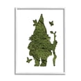thumbnail image 1 of Stupell Industries Garden Creature Gnome with Butterflies Grass Pattern Fairy Tales & Fantasy Painting White Framed Art Print Wall Art, 11 x 14, 1 of 7