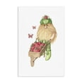thumbnail image 1 of Stupell Industries Scandinavian Garden Elf with Wheelbarrow Canvas Art, 20 x 30, by Nancy Overton, 1 of 8