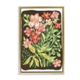 thumbnail image 1 of Stupell Industries Garden Flowers on Brown Floral Painting Gold Floater Framed Canvas Art Print Wall Art, 17 x 25, 1 of 9