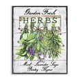 thumbnail image 1 of Stupell Industries French Country Garden Fresh Herbs Black Framed Giclee Art, 11 x 14, by Creatif Belle, 1 of 8